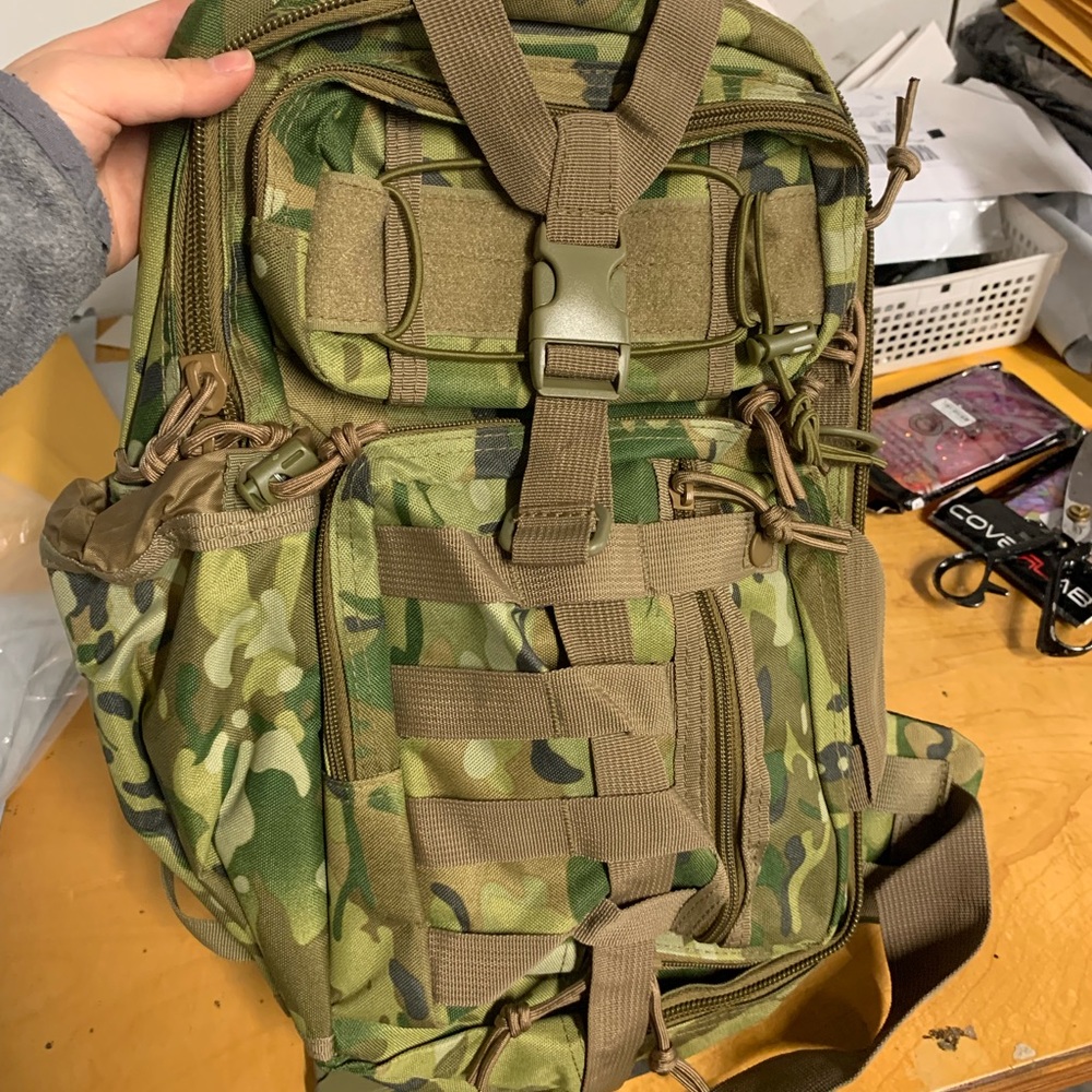 Military tactical backpack
